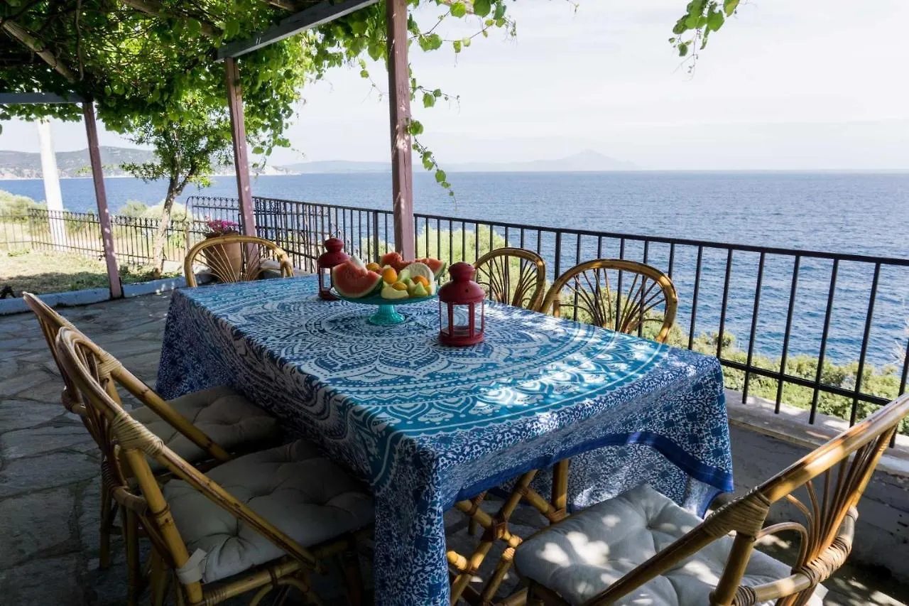 Zennova #1 Mount Athos & Sea View Villa Pyrgadikia